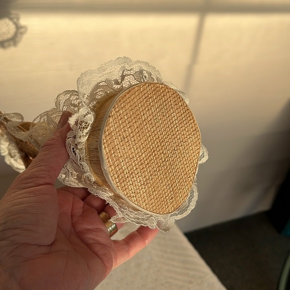 NEW Wedding decor items: guest book sign, flower basket, wicker angel bride - Picture 13 of 13